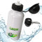 timalo® Aluminium Trinkflasche für Kinder personalisiert mit Namen | auslaufsichere Edelstahl Sportflasche Kindergarten Geschenk für Jungen und Mädchen 600mLB3 | Fußball grün