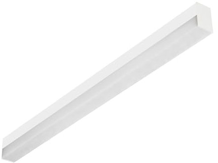 ELG Leuchten LED Deckenleuchte 60cm 1600lm 12W DIP-Schalter 3000K, 4000K, 5700K einstellbar IP44 Bürodeckenleuchte Wandleuchte Deckenlampe Designleuchte