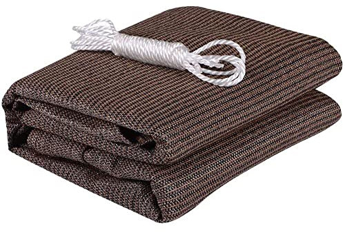 95% Verdicken Hdpe-Stoff Anti-uv Sonnenschatten Netto Pergola Baldachin Sonnenschutz Segel Gartenzaun Netting Balkon Privatsphäre Bildschirm