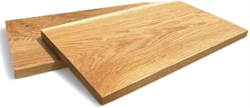 Fensterbank in Eiche massiv, mit farblosem Öl veredelt, Stärke 2,5cm, gerade, Holzbrettung, Eichenbrett, Treppenhaus, Holzpaneel (Eiche 70x30cm)
