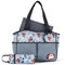 Disney Baby Multi-functional Travel Tote Diaper Bag with Changing Pad, Mickey Red Black, L, Disney Baby Multi-functional Travel Tote Diaper Bag With Changing Pad