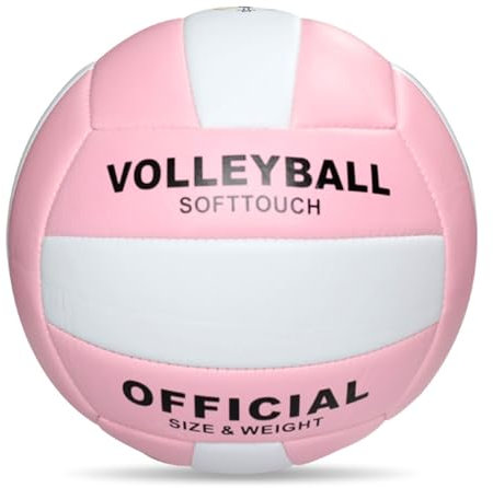 TNNOKL Beachvolleybälle, offizielle Größe 5, weiche Volleybälle, Sandsport, PU-Ball, Volleybälle, professionelles Training, Spielball