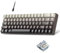 MageGee Portable 60% Mechanical Gaming Keyboard, Hot Swappable Blue Whale Switch, RGB Backlit Compact 68 Keys Mini Wired Gradient Custom Keyboard for Windows Laptop PC, with Silencing Cotton, Black