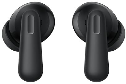 OPPO Enco Air4 Pro Black, cancelación de Ruido, 44 Horas de reproducción, Sistema de micrófono Triple, Resistencia al Agua y al Polvo
