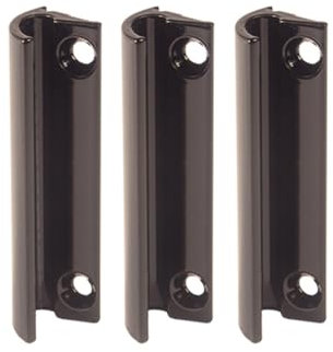 3 x INOVATEC Ziehgriff aus Aluminium für Fliegengitter Terrassentür Balkontür braun