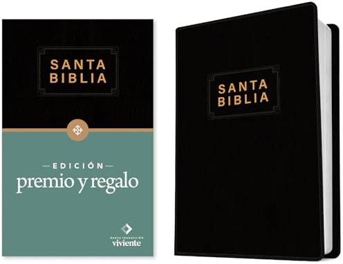 Santa Biblia NTV, Edición Premio Y Regalo, Vinipiel, Negro