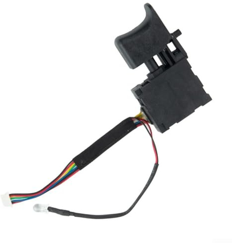 Interruptor de palanca con luz para llave eléctrica inalámbrica de 36 V, funcionamiento estable