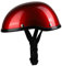 Casco Mezzo Moto Vintage, Certificazione Ece Unisex Scodella Casco, Aperto Casco ABS + Cappuccio Plastica Cotone, Anti-Collisione Protegge Sicurezza Stradale Degli Utenti E,L=(59-60CM)
