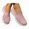 Générique rines Femme Petit Talon Confortale Chaussure Orthopdique askets Femmes Lgres Sneakers Maille Confortales pour Marche, Travail & t Sandales Chaussures Rose 38