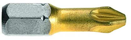 Bosch Accessories Professional Bit Max Grip für Pozidriv-Kreuzschlitzschrauben (PZ2, Länge: 25 mm, 3 Stück)