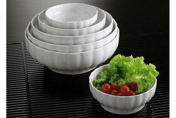 Insalatiera in ceramica Tognana costolata cm.23 [TOGNANA]