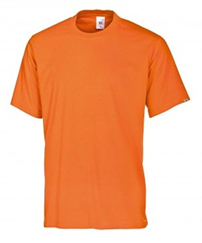 BP 1621-171-85-XL Unisex-T-Shirt, 1/2 Ärmel, Rundhals, Länge 70 cm, 180,00 g/m² Stoffmischung, orange, XL