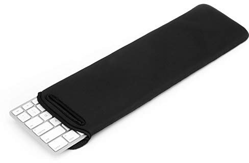 Grifiti Chiton Slim 17 5.5 x 17.5 Neoprene Sleeve for Apple® Wired Keyboard, Logitech, Genius, HP, Anker and other 17 Inch Slim 10key Keyboards with Mouse Pocket