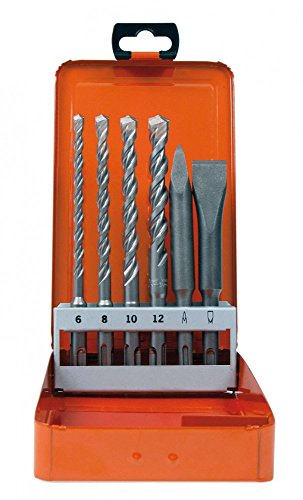 Projahn 83841 ROCKET3 Hammerbohrer-Meißel-Set,SDS Plus,6-teilig