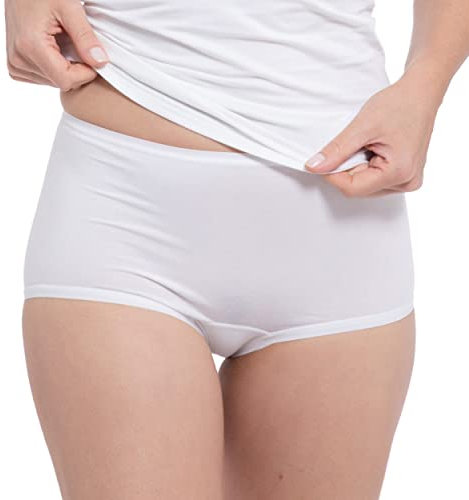 Speidel Damen Softfeeling Pant 5er Pack 9603 Größe 46, Farbe weiß