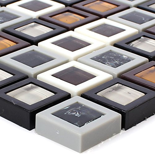 Glas Kunststoff Mosaik Anatolia Bunt