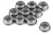 Kugellager mit Flansch, 10Pcs F684ZZ Flansch Radialkugellager, 4x9x4mm Doppelte Abgeschirmte Mini Kugellager, Flanschkugellager für Drucker 3D Modell