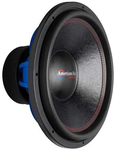 American Bass HD 18 Inch Car Subwoofer, 1 Ohm, 8000 Max Watts