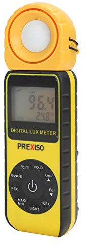 PREXISO 8250419 - Luxómetro para medir la intensidad luminosa de hasta 400.000 Lux PXX-400