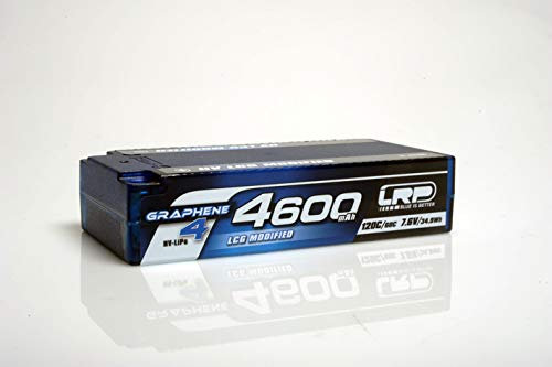 LRP Lipo Akku GRAPHENE-4 2S 4600mAh 7.6V High Voltage 60/120C Shorty HardCase