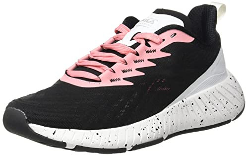 FILA Damen NOVANINE WMN Laufschuh, Black-Flamingo Pink-White, 36 EU