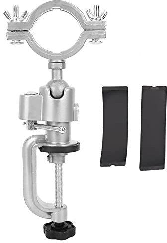 Morsa da banco Morsetto per smerigliatrice, rotazione a 360 ° Supporto per trapano elettrico Supporto per smerigliatrice Morsetto da banco