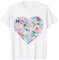 Reisepass-Stempel in Herzform T-Shirt