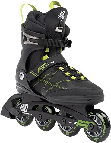K2 Skates Herren Inline Skates F.I.T. 80 PRO, Black - Olive, 30G0211.1.1.080