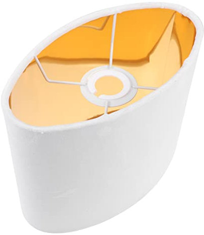 Luxshiny Lampenschirm Kronleuchter Schirm Kerzenhalter Kunst Kronleuchter Lampenschirm Ovaler Tischlampenschirm Eicheln Zum Basteln Haushaltslampenschirm Lichter E27 Stoff