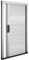 Zanzariera Laterale Plisse Porta Finestra Scorrevole in Kit Fai da Te Avvolgibile In Alluminio Verniciato Accessori Inclusi Bianco Marrone Varie Misure (135 x H210 CM, Marrone RAL 8014)