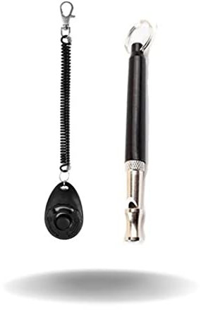 Hundepfeifen, Custom Target Stick und Clicker Training Gerät für Hunde Haustier Spielset Agility Training Set Clicker