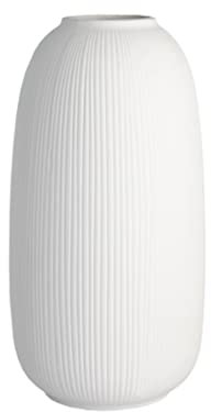 Storefactory ÅBY XL XL White Ceramic vase