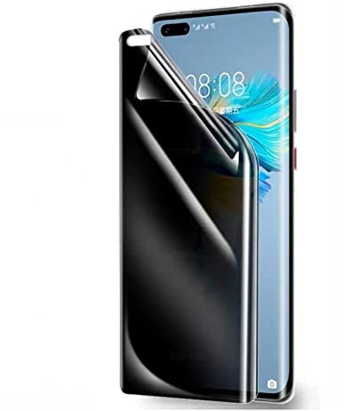 3 Piezas Privacidad Protector de Pantalla TPU para Huawei P Smart Z, Flexible Anti-Espía Películas de Hidrogel para Huawei P Smart Z - Alta Sensibilidad, Admite de Huella Digital
