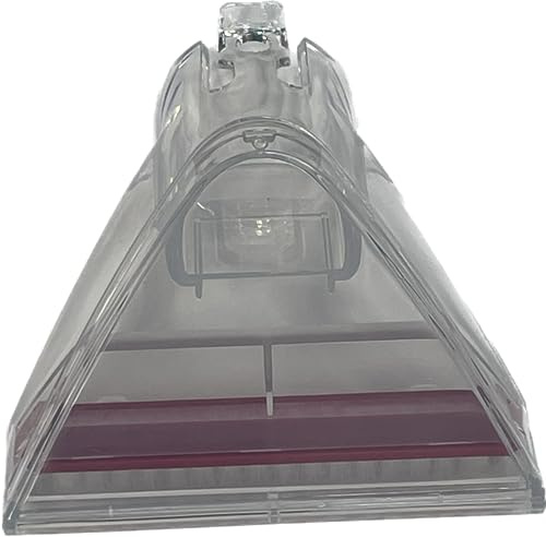 LHG Fits Hoover Upholstery and Stair Cleaning Attachment 'Nozzle Body' with Red with White Bristles Brush Strip.
