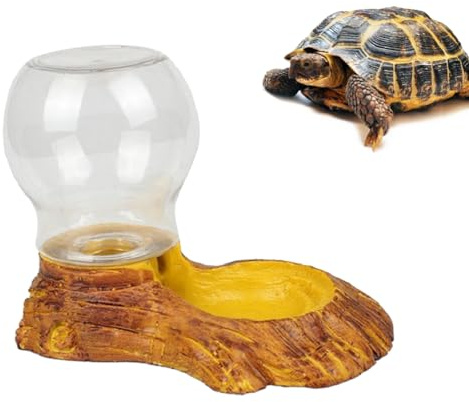 iplusmile Schildkröten Wasserschale - Terrarium Wasserschale - Reptilien Schildkröte Futternapf - Schildkröten Terrarium für Reptilien für Schildkröten, Geckos, Schlangen - Schildkröten Zubehör