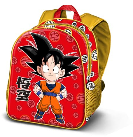 Dragon Ball Kintoun-Basic Rucksack, Rot, 31 x 39 cm, Kapazität 18,2 L