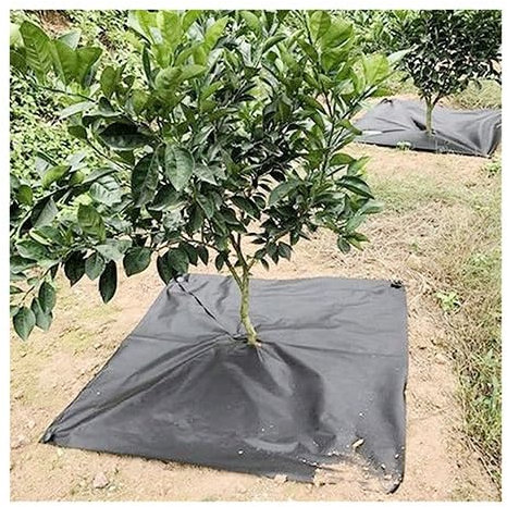 EVANEM 10 Stück Unkrautvlies, Biologisch Abbaubare Bodendecker Aus Unkrautstoff for Den Garten, for Die Landwirtschaft, Obstgarten, Unkrautvlies