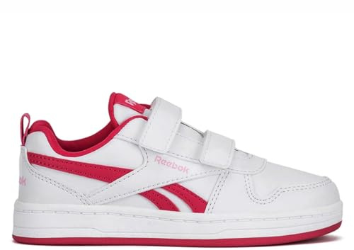 Reebok Baby-Mädchen ROYAL Prime 2.0 ALT Sneaker, White/BOLDPINK, 22 EU