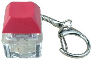 APLVFFZH Kreatives Schlüsselanhänger-Spielzeug für endlose Unterhaltung, Rot