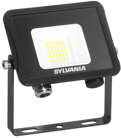 SYLVANIA LED Strahler Außen 17W | IP65 Wasserdicht | 2000 Lumen | 4000K Neutralweiß | Scheinwerfer, Fluter, Gartenstrahler, Aussenleuchte
