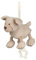 Sterntaler Spieluhr S Hund Lucky - Baby Spieluhr aus extra weichem Stoff - Kuscheltier Baby zum Anbinden - Einschlafhilfe wirkt beruhigend zuhause & unterwegs, graubeige