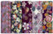 aufodara 5pcs Baumwollstoff 40x80 cm Japanische Stil Patchwork Stoffpakete Bronzing Dekostoff Baumwolle Vorgeschnittener Stoffe zum Nähen DIY Artcraft Handarbeit (Violett)