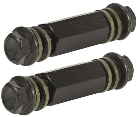 SWOOMEY Robuster -Bremsleitungsanschluss aus Metall. Vorderer Bremsschlauch-Verlängerung. Einfach zu installieren. Verbessert die Bremsleistung.