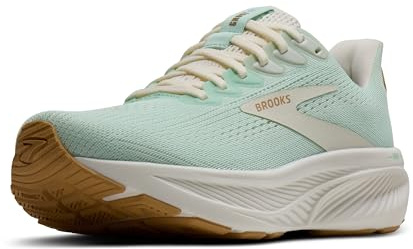 Brooks Women's Ghost 17 Sneaker, Honeydew/Coconut/Taffy, 6 UK