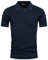 Indicode Herren INHarlo Poloshirt mit Brusttasche | Herrenpoloshirt Polokragen Baumwollshirt Navy, XXL