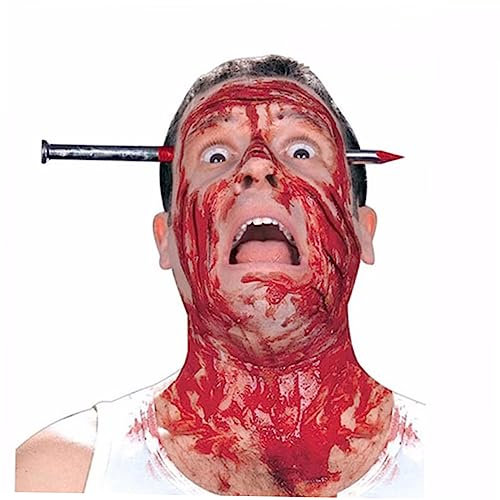 UPKOCH 3 Stücke Nagel Stirnband Heikles Werkzeug Halloween Requisiten Halloween Spielzeug Nagel Durch Kopf Prop Rot