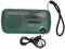 Handkurbel Solar Radio, AM FM SW1 SW2 Multiband Camping -Notfallradio mit LED -Taschenlampe, Energieeinsparung, Lademethode, Weit Verbreitete Anwendung (Grün)