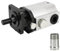 Kit di pompa splitter di registro a 2 stadi in alluminio idraulico ad alte prestazioni 13gmp 3000psi 1/2in npt 3600 giri/min per splitter di tronchi splitter in legno