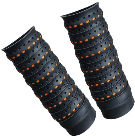 DAHJSD Lenkerband Motorrad für Yamaha YS 125 2018-2021 – 2 Stück Atmungsaktives PU-Lenkerband, rutschfest & Wasserfest, Komfortgriff für Motorrad, Fahrrad & E-Bike,A Black
