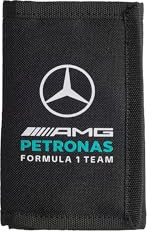 adidas Unisex Mercedes - Amg Petronas Formula 1 Team DNA Wallet Wallet, Black, One Size